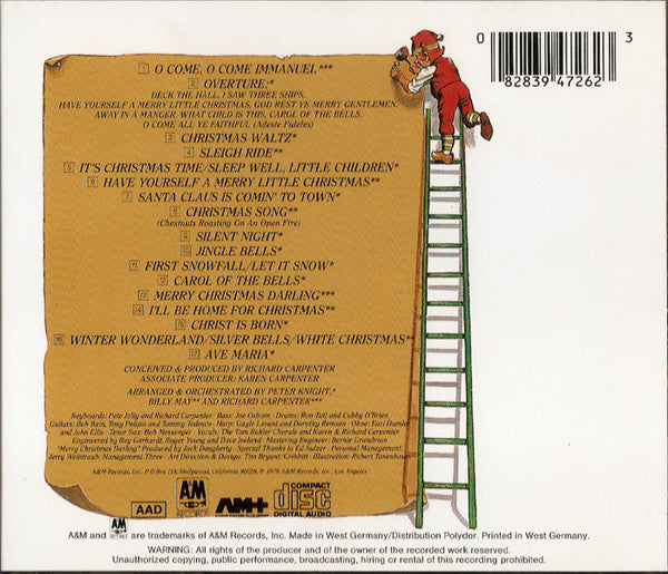Carpenters : Christmas Portrait (Album,Reissue)