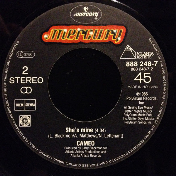 Cameo : Candy (7",45 RPM,Single,Stereo)