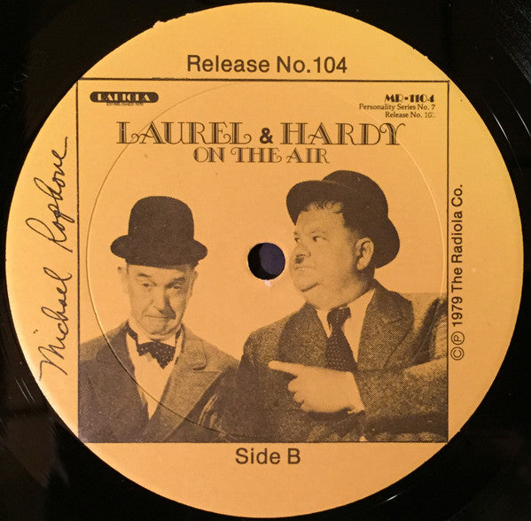 Laurel & Hardy : Laurel & Hardy On The Air (LP,Album,Mono)