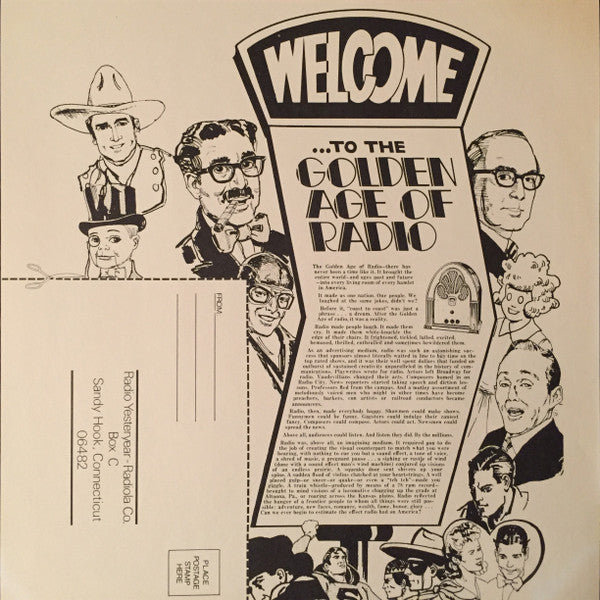 Laurel & Hardy : Laurel & Hardy On The Air (LP,Album,Mono)