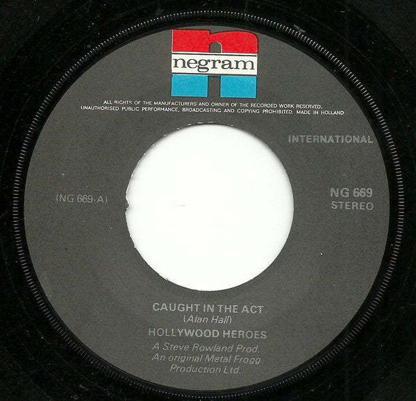 Hollywood Heroes : Caught In The Act (7",Single)