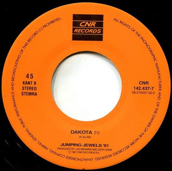 Jumping Jewels '91, The : Hot Samba (7",45 RPM,Single)