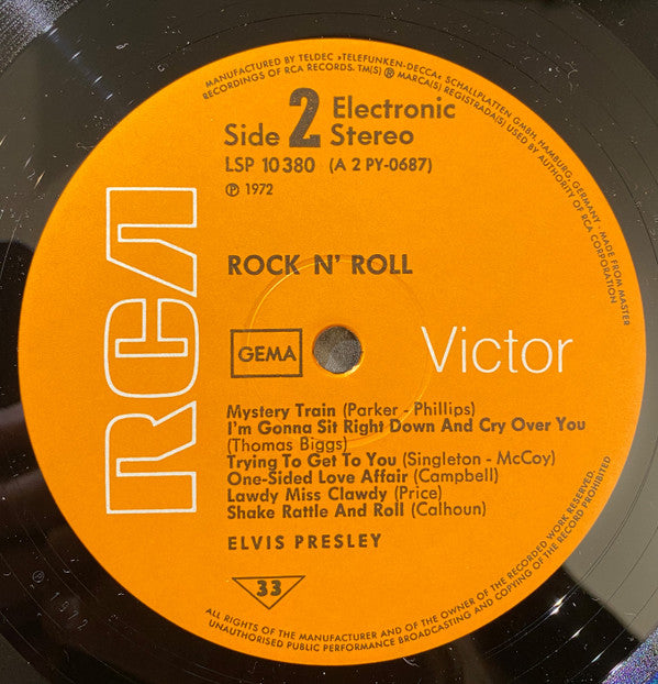 Elvis Presley : Rock 'n' Roll (LP, Album, RE)