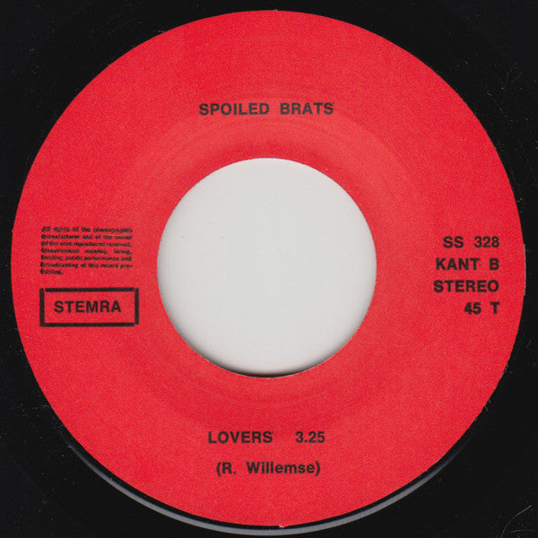 Spoiled Brats (4) : Ambition ~ Lovers (7",45 RPM,Single,Stereo)