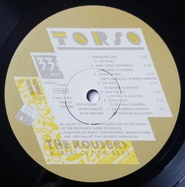 The Rousers : A Treat Of New Beat (LP, Album, Mono + 7", Single)