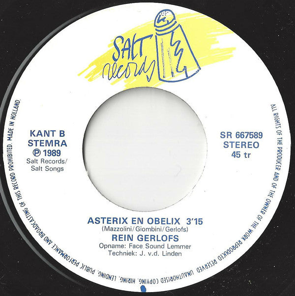 Rein Gerlofs : Wordt Vervolgd Clublied (7",Single)