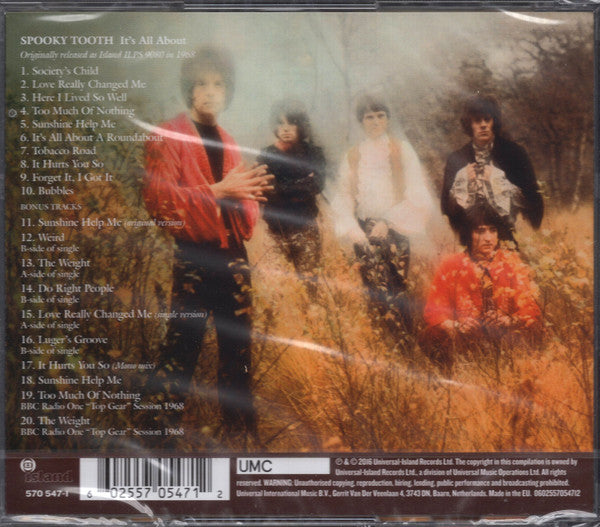 Spooky Tooth : It's All About (Album,Reissue,Remastered)