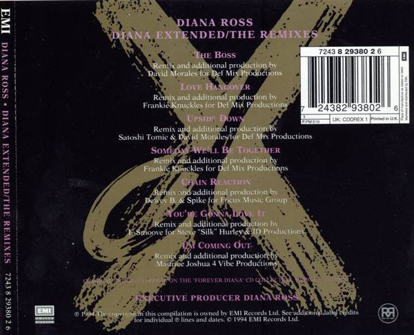 Diana Ross : Diana Extended / The Remixes (Compilation)