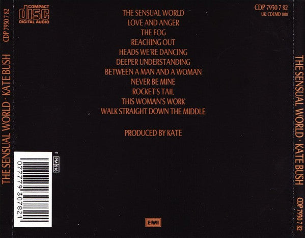 Kate Bush : The Sensual World (Album,Repress)