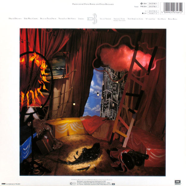David Bowie : Never Let Me Down (LP,Album,Stereo)