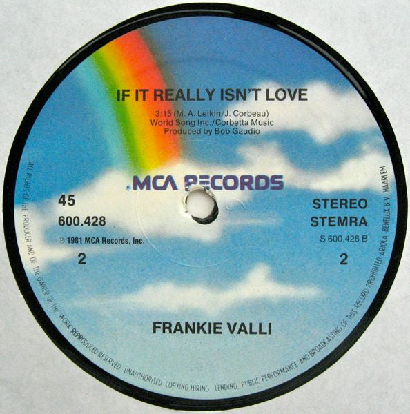 Frankie Valli : Soul (12",45 RPM)
