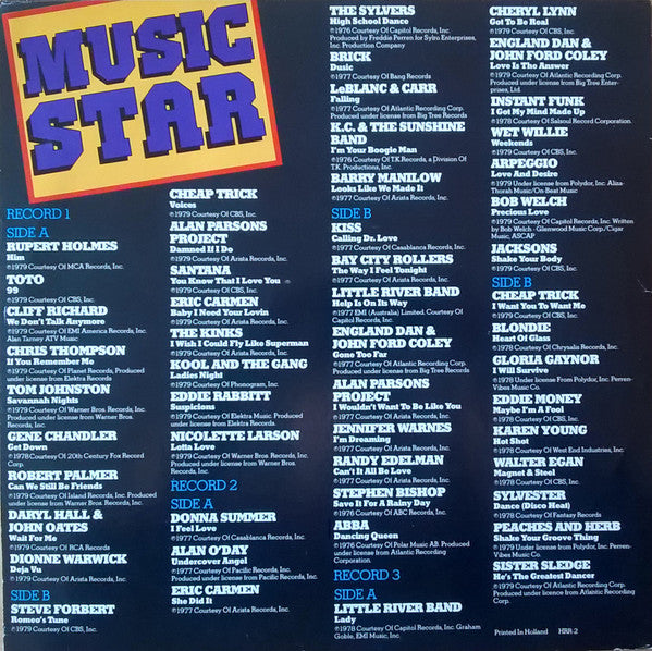 Various : Music Star (LP,Compilation)