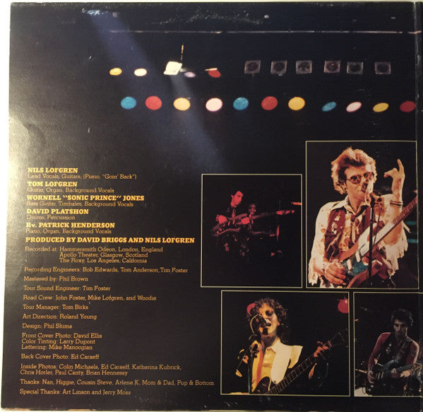Nils Lofgren : Night After Night (LP,Album)