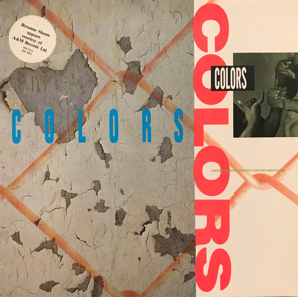 Various : Colors (Original Motion Picture Soundtrack) (LP,Album,Compilation,Stereo)