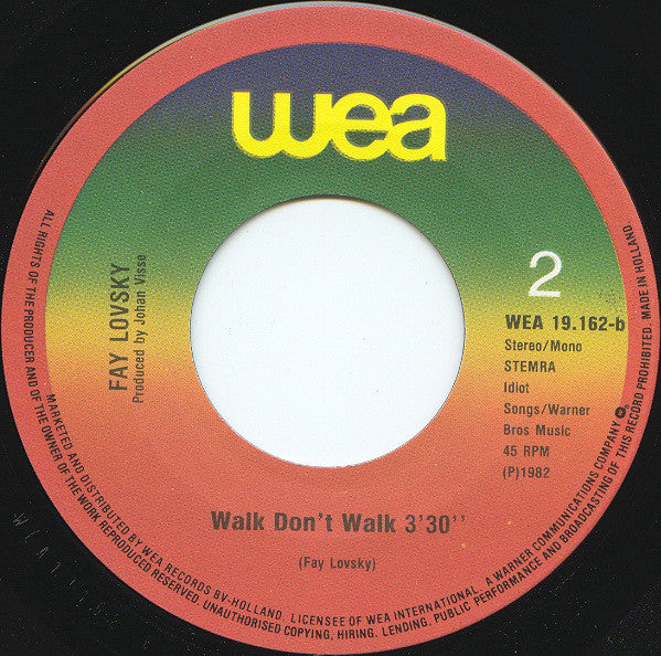 Fay Lovsky : Automatic Pilot (7",Single)