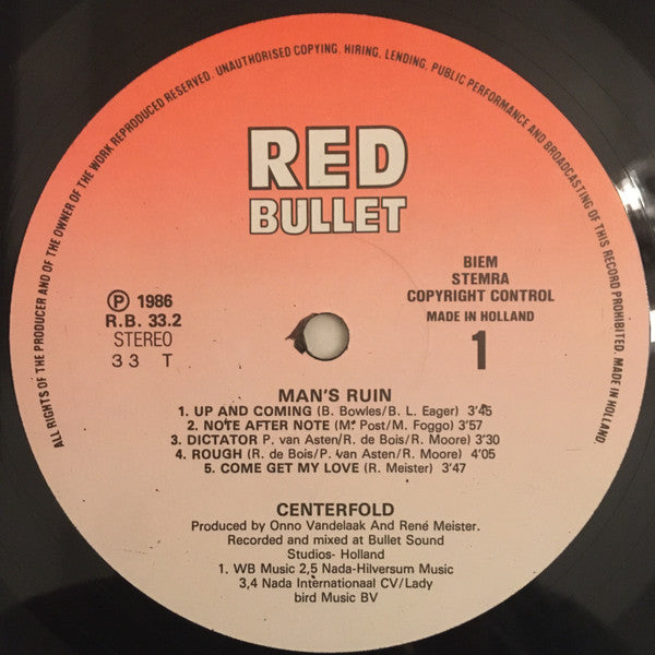 Centerfold : Man's Ruin (LP,Album)