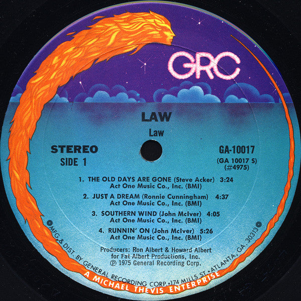 Law (5) : Law (LP,Album)
