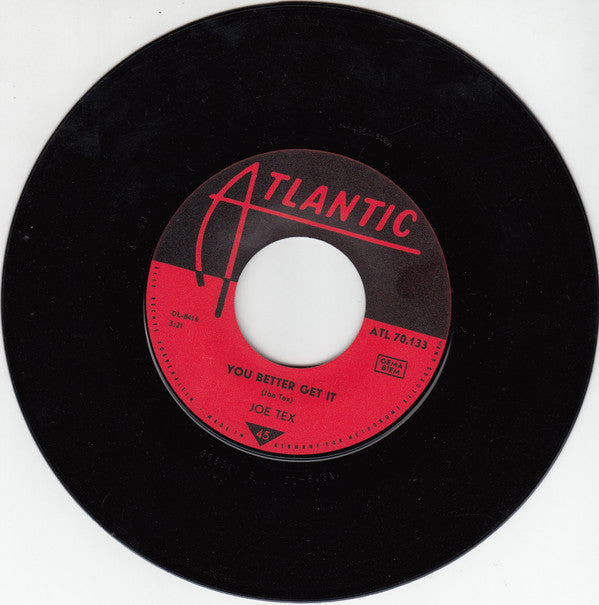 Joe Tex : You Got What It Takes / You Better Get It (7",45 RPM,Single)