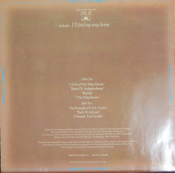 Jon & Vangelis : The Friends Of Mr Cairo (LP,Album,Stereo)