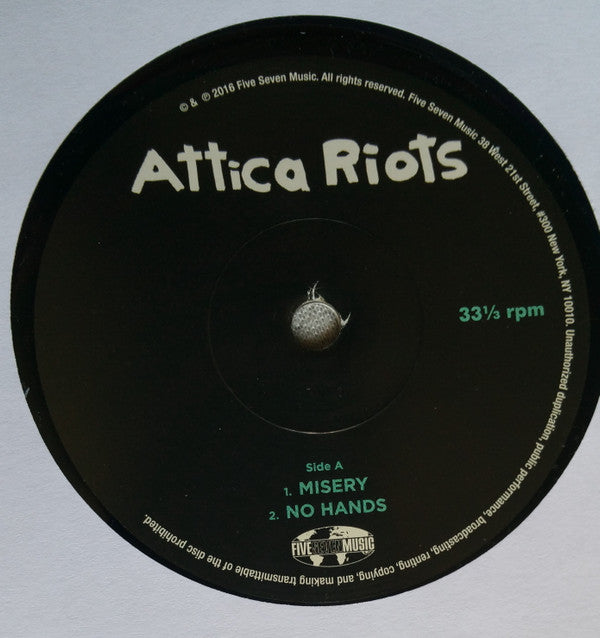 Attica Riots : Attica Riots EP (7",Single)