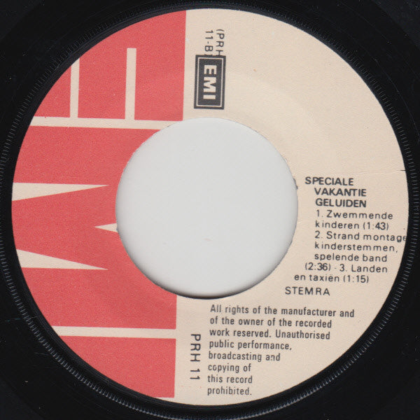 No Artist : Vakantie Geluiden (7",45 RPM)