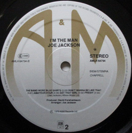 Joe Jackson : I'm The Man (LP,Album)