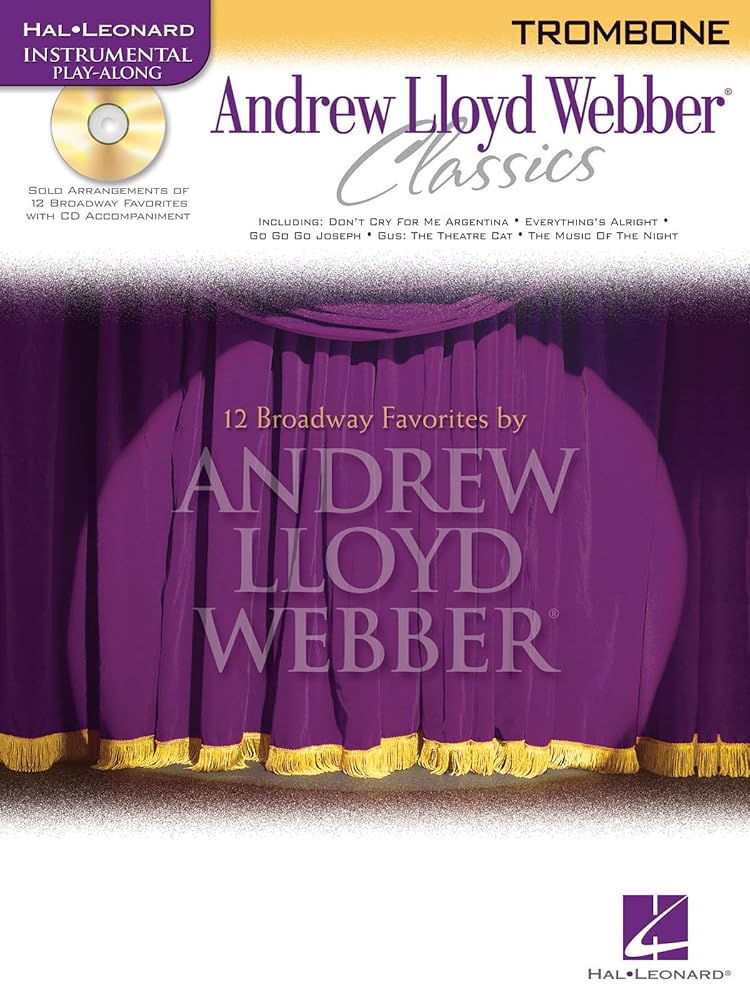 Andrew Lloyd Webber Classics - Trombone: Trombone Play-Along Book/CD Pack cover image