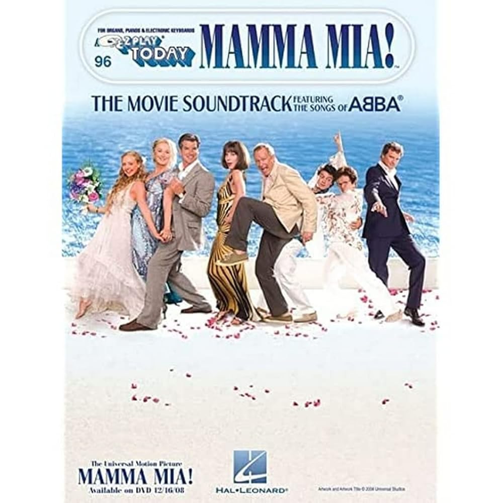 Mamma Mia - The Movie Soundtrack: E-Z Play Today Volume 96 (E-z Play Today, 96) cover image