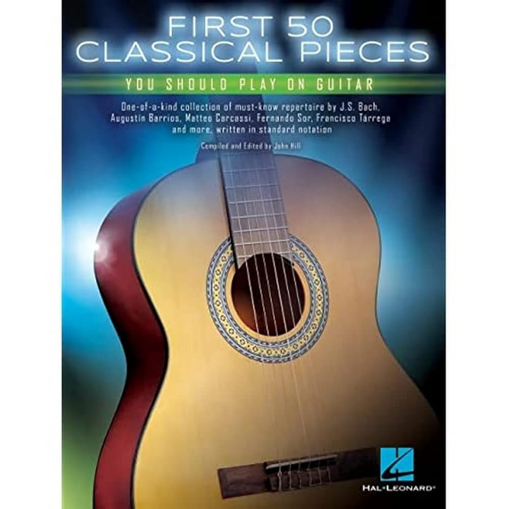 First 50 Classical Pieces You Should Play on Guitar cover image