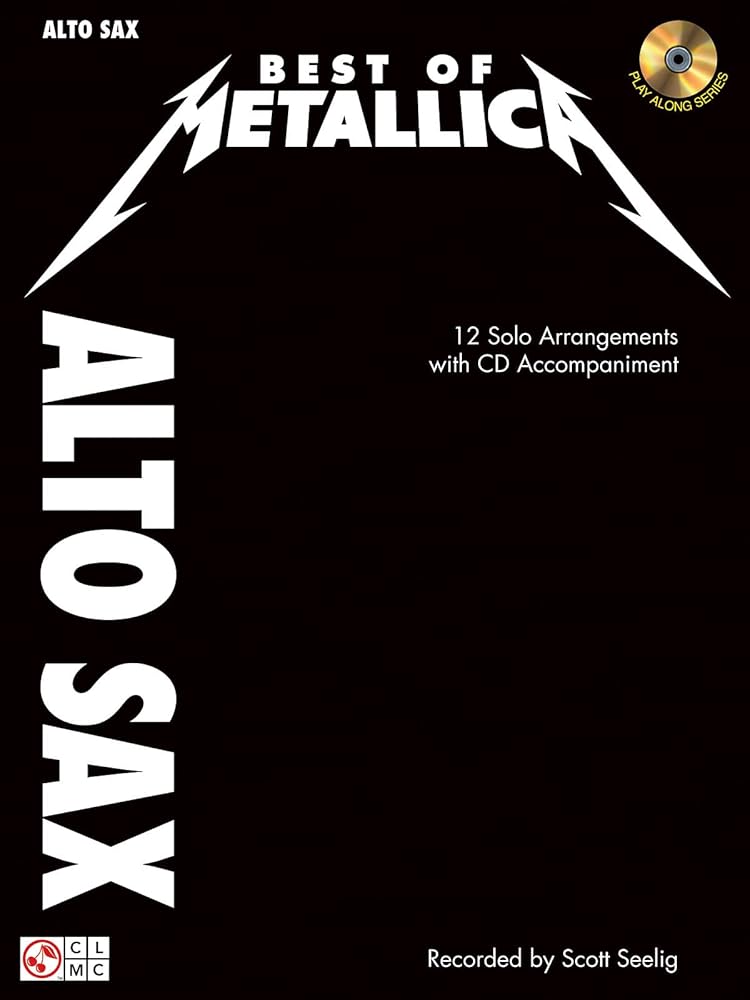 Best of Metallica - Instrumental Solos for Alto Sax Book/Online Audio cover image