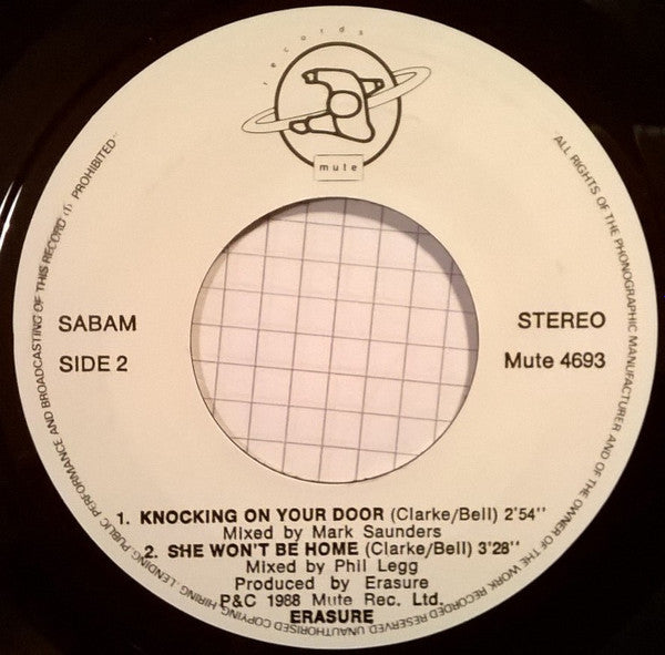 Erasure : Crackers International (7",45 RPM,EP)