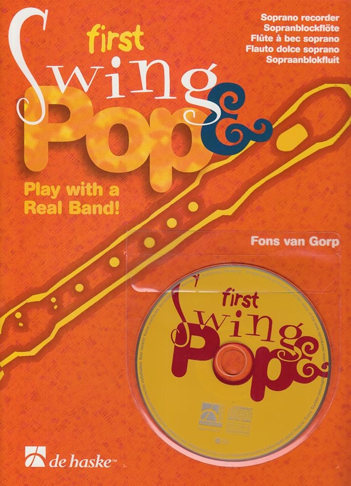 First swing & pop flute a bec +cd cover image