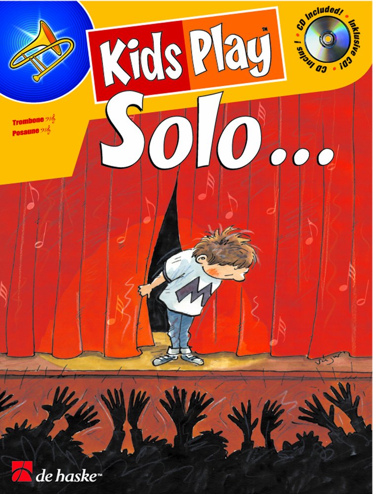Dinie goedhart : kids play solo... trombone bc/tc - recueil + cd cover image