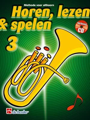 Horen lezen & spelen 3 althoorn cor +cd cover image