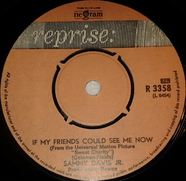 Sammy Davis Jr. : I'm A Brass Band / If My Friends Could See Me Now (7",45 RPM,Single)