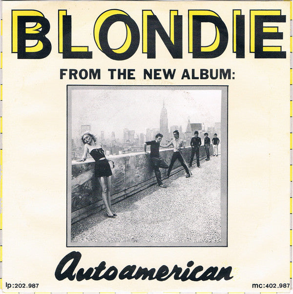 Blondie : The Tide Is High (7",45 RPM,Single,Stereo)