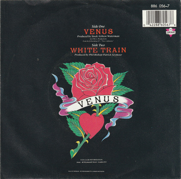 Bananarama : Venus (7",45 RPM,Single,Stereo)