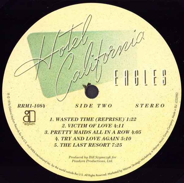 Eagles : Hotel California (LP,Album,Reissue,Stereo)