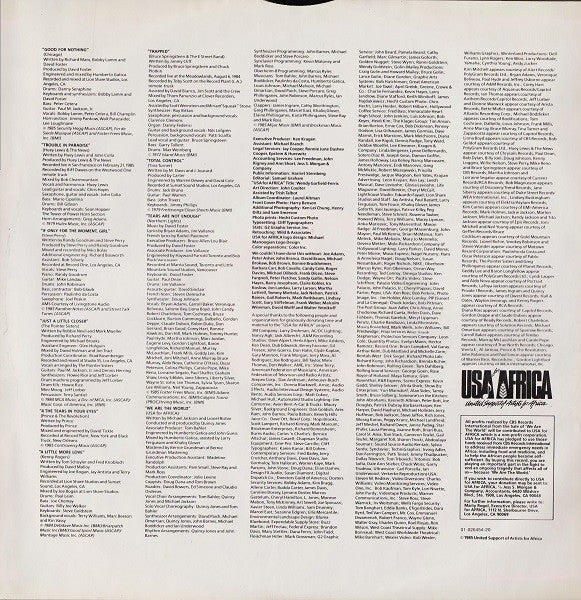 USA For Africa : We Are The World (LP,Album)