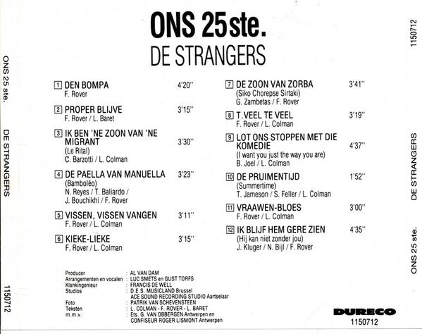 De Strangers : Ons 25ste (Compilation)
