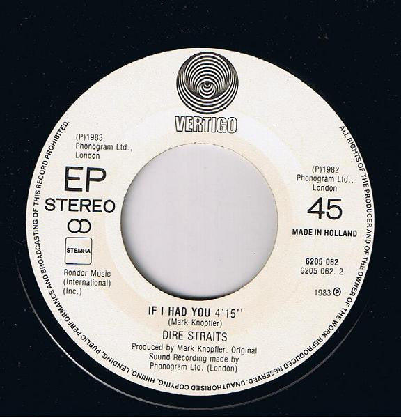 Dire Straits : ExtendeDancEPlay (7",45 RPM,EP)