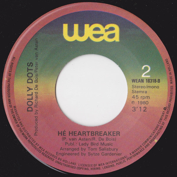 Dolly Dots : Hela-Di-Ladi-Lo (7",45 RPM,Single)