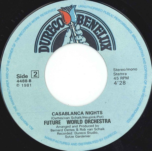 Future World Orchestra : Desire (7",Single,45 RPM)