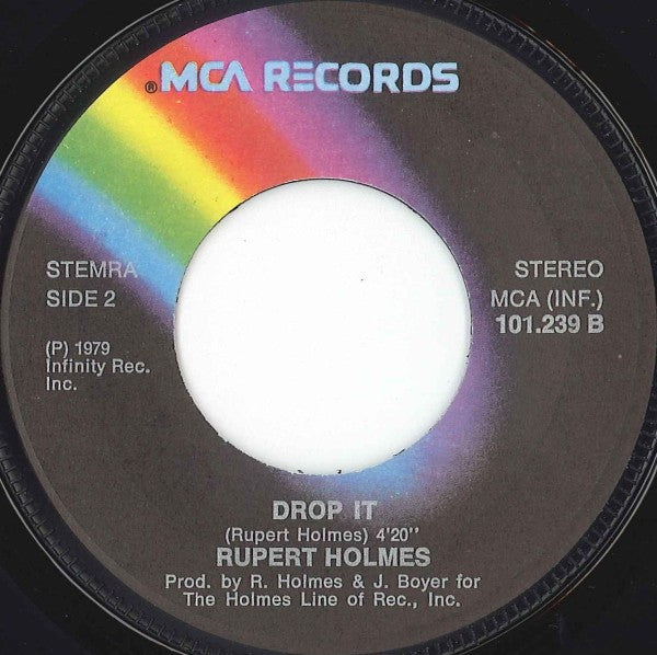Rupert Holmes : Escape (The Piña Colada Song) (7",Single)