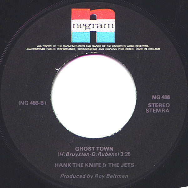 Hank The Knife And The Jets : Guitar King (7",45 RPM,Single)