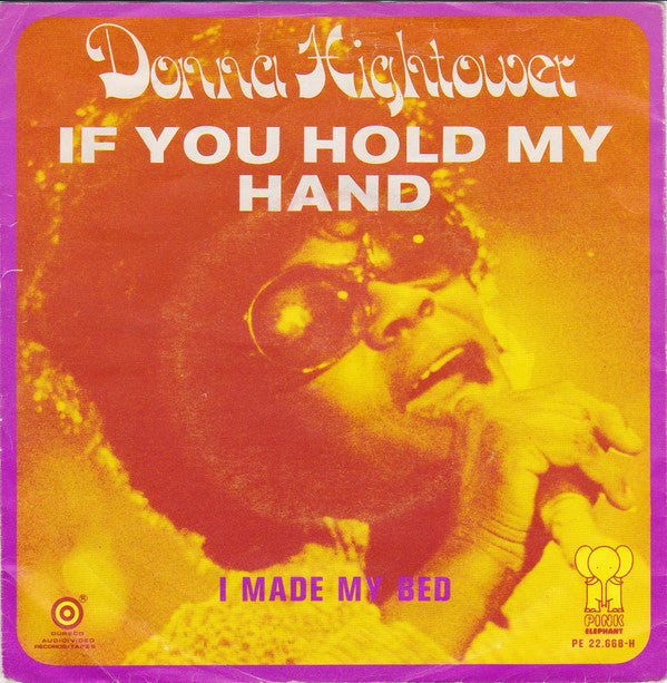 Donna Hightower : If You Hold My Hand (7", Single)