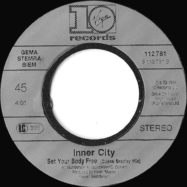 Inner City : Whatcha Gonna Do With My Lovin' (7",45 RPM,Single,Stereo)