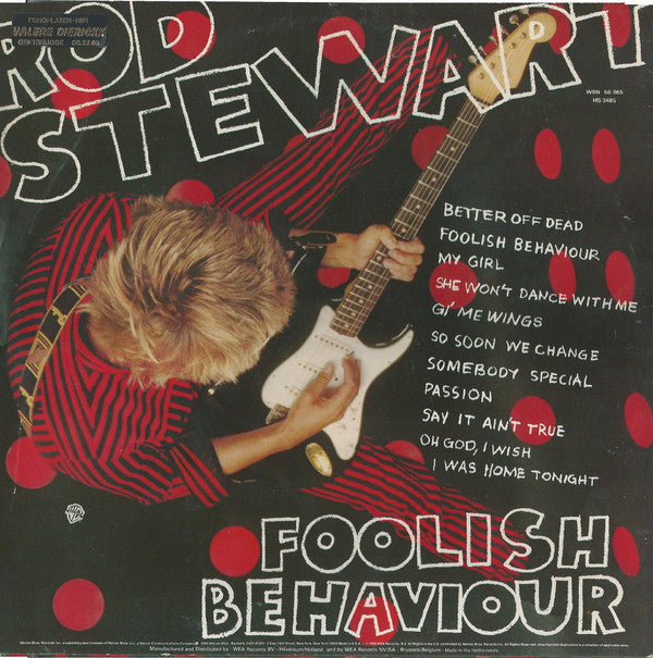 Rod Stewart : Foolish Behaviour (LP,Album)