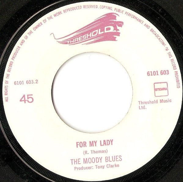 Moody Blues, The : I'm Just A Singer (In A Rock And Roll Band) (7",45 RPM,Single)
