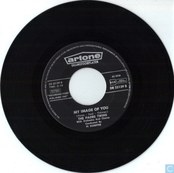 Padre Twins, The : Roses Are Red / My Image Of You (7",Single,45 RPM)